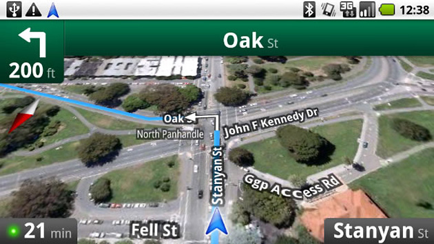 Google Maps Navigation, , , Google, Android,   Google