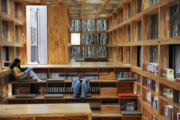 Li Xiaodong Atelier: Liyuan Library