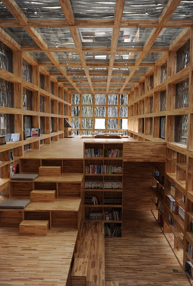 Li Xiaodong Atelier: Liyuan Library