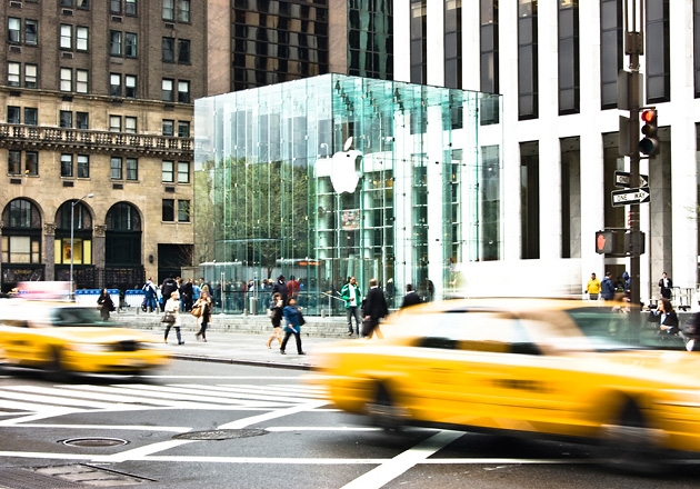 магазин Apple, Нью-Йорк, США магазин Apple, Нью-Йорк, США