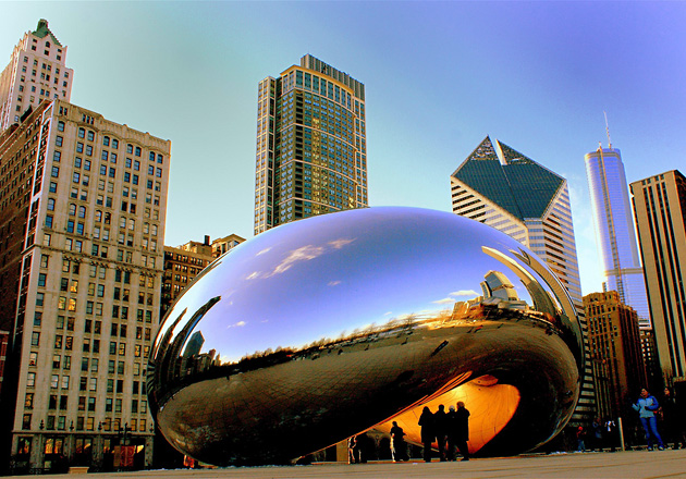 Millenium Park, Чикаго, США Millenium Park, Чикаго, США
